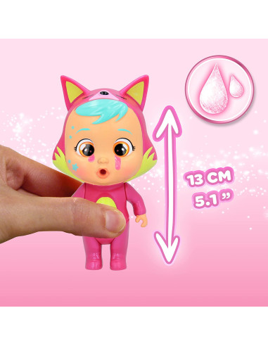 BEBÉS LLORONES LÁGRIMAS MÁGICAS Casita Rosa...