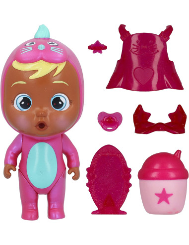 BEBÉS LLORONES LÁGRIMAS MÁGICAS Casita Rosa...