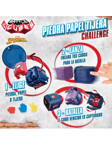Battle Cubes Spider-Man set 2 cubos Marvel