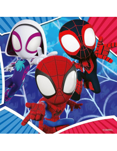 Puzzle Spidey, Colección 3 x 49, 3 Puzzle de 49 Piezas 2
