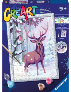 Ravensburger - CreArt Serie D: Los Amigos del Bosque, Kit...