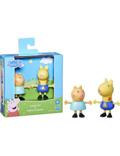 Peppa Pig Pack 2 Figuras Candy Cat y Gerald Giraffe