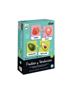 Diset Juego Educativo Frutas y Verduras