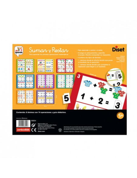 Juego Aprende a Sumar y restar | Juego Educativo