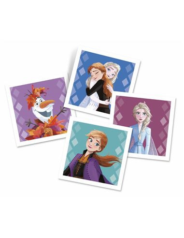 Memo Pocket Disney Frozen - Juego de Memoria