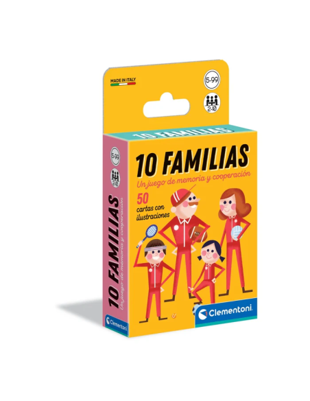  Juego de memoria para niños Familias