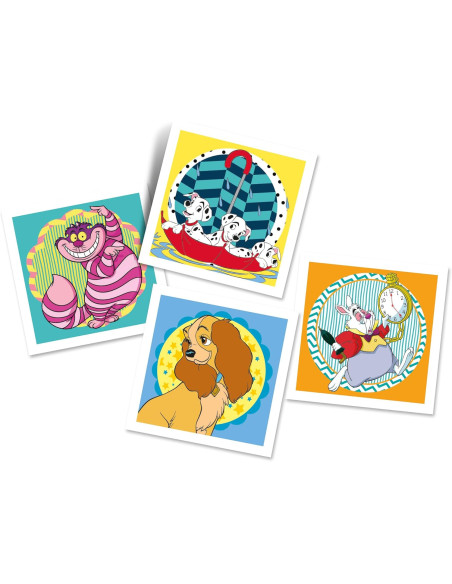 Memo Disney Classic Pocket - Fichas para Emparejar De Tus Personajes Favoritos