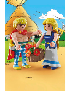 PLAYMOBIL 71544 - Astérix: Tragicómix y Falbalá 2