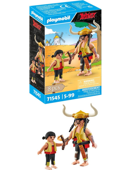 Playmobil 71545 - Asterix: Sopalajo De Arrierez Y Torrezno