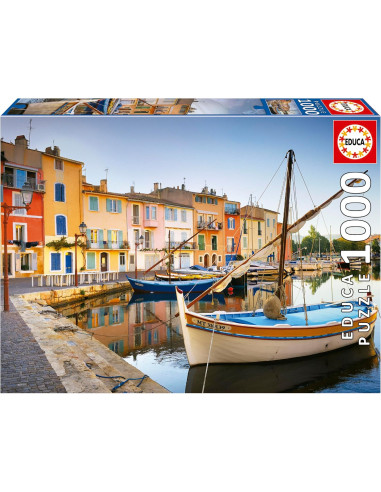 Puerto de Martigues, Provenza | Puzzle de 1000...
