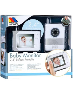 Vigilabebes Video Molto Baby Monitor Pantalla 2,4"...