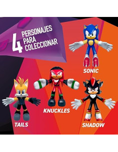 Sonic Monsterflex, Muñeco Súper Extensible y Elástico... 2