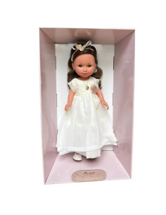  Muñeca morena Recuerdo de mi Primera comunión 36cm 2