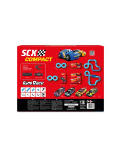 Scalextric Compact Kids Race Starter Set SCXC10466 1:43 2