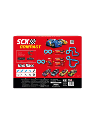 Scalextric Compact Kids Race Starter Set...