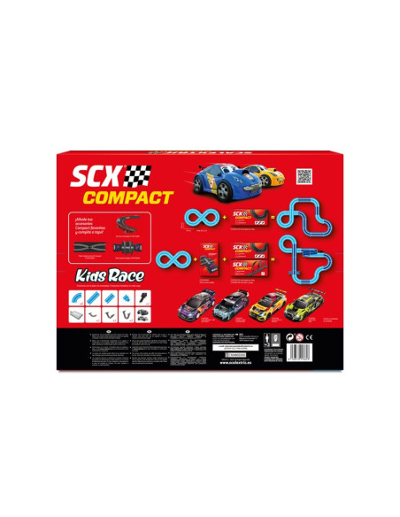Scalextric Compact Kids Race Starter Set SCXC10466 1:43