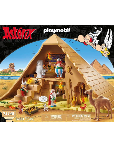 PLAYMOBIL Astérix: La Pirámide del Faraón,...