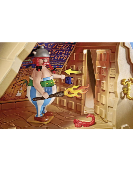 PLAYMOBIL Astérix: La Pirámide del Faraón, Obélix, Astérix, Panorámix, Numerobis, Tornavis, Ideafix