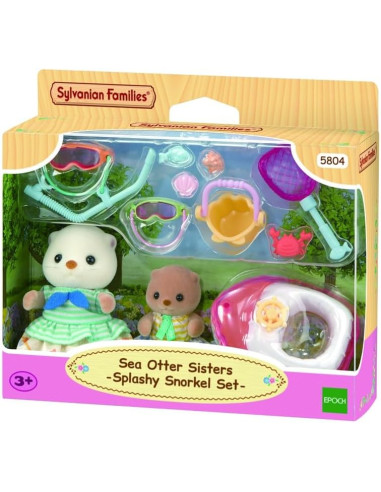 Sylvanian Families - Set Familia Nutrias Snorkel