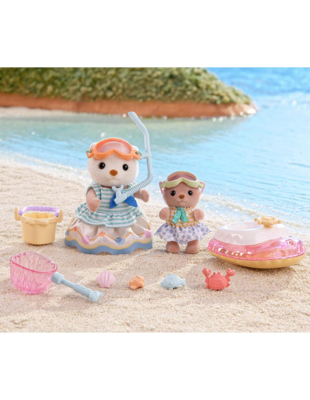 Sylvanian Families - Set Familia Nutrias Snorkel
