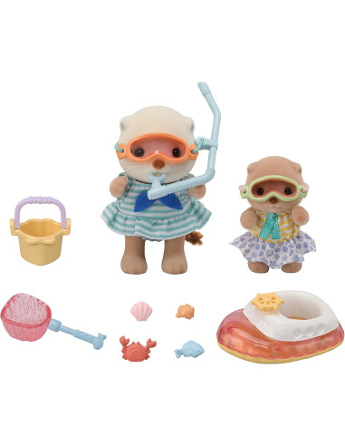 Sylvanian Families - Set Familia Nutrias Snorkel