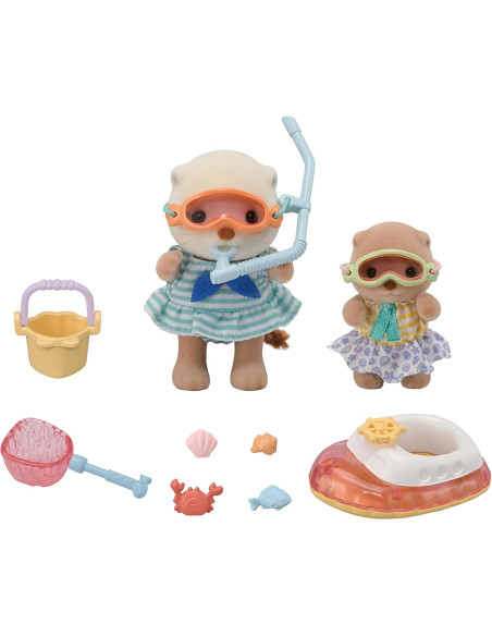 Sylvanian Families - Set Familia Nutrias Snorkel