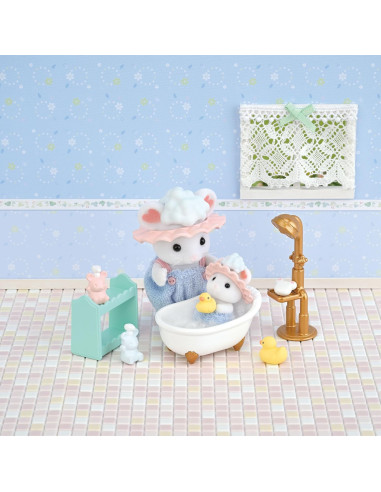 Sylvanian Families - Hora del baño