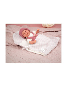 Muñeca Elegance 35 cm Banyto Rosa con Manta 