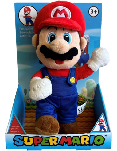 Peluche posable de Mario 25cm