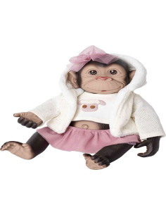 Mono Reborn con Capucha y Falda 35 cm