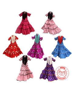 Vestidos Flamencos para Muñeca 43 cm