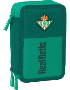 Real Betis BALOMPIÉ - Estuche Escolar con 37 Útiles...