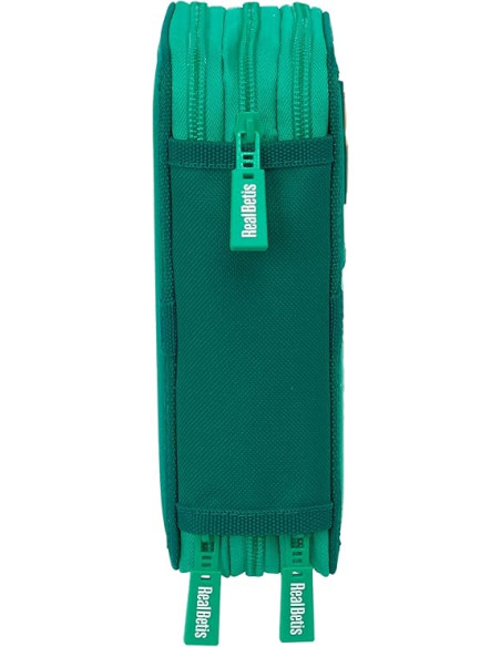 Real Betis BALOMPIÉ - Estuche Escolar con 37 Útiles Incluidos