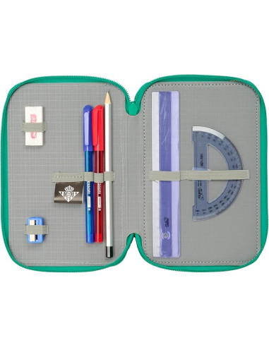 Real Betis BALOMPIÉ - Estuche Escolar con 37...
