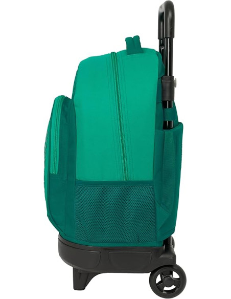 Real Betis BALOMPIÉ - Mochila Grande con Ruedas 33x22x45 cm