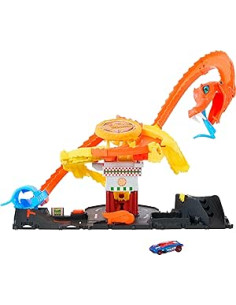 Hot Wheels City Ataque De La Serpiente