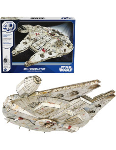 PUZZLES 4D - MAQUETA HALCÓN MILENARIO - Puzzle Star Wars 3D