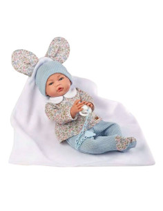 Muñeco con Peso Quinn Camisa Flores 42cm