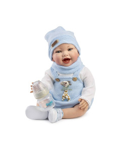 Muñeco Reborn Marcos Pelele Lana azul 42cm