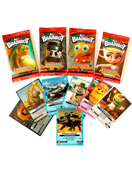 Brain rot Sobre con 7 cartas coleccionables