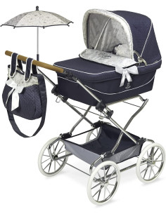 Coche Reborn Plegable Con Sombrilla Provenza