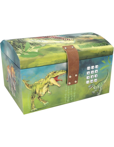 Dino World Cofre Del Tesoro Codigo, Sonido