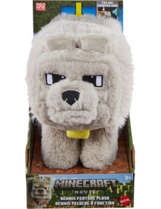 Minecraft Dennis el Lobo Peluche 20 cm