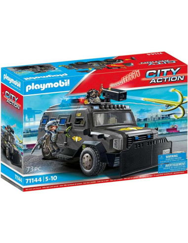 PLAYMOBIL City Action 71144 Fuerzas Especiales...