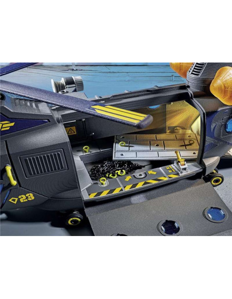 PLAYMOBIL City Action 71149 Fuerzas Especiales Helicóptero Banana