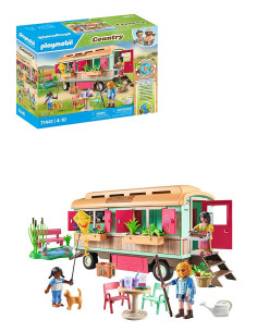 PLAYMOBIL Country 71441 Café Tren con huerto 2