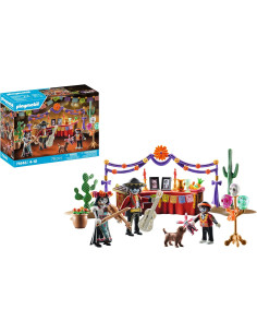 Playmobil Set Día de los Muertos con Figuras y Accesorios