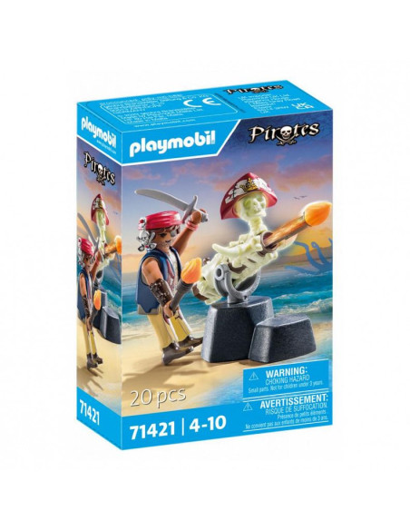 PLAYMOBIL 71421 Pirates Artillero Pirata
