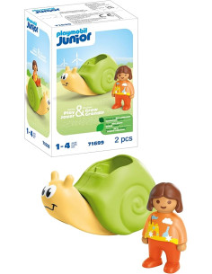 PLAYMOBIL Junior 71699 Caracol balancín con sonajero