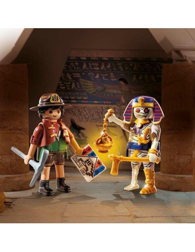 Playmobil Cazador De Tesoro Y Momia